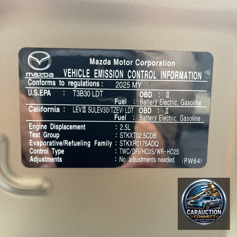 2025 Mazda CX-70 Plug-in Hybrid Premium Plus