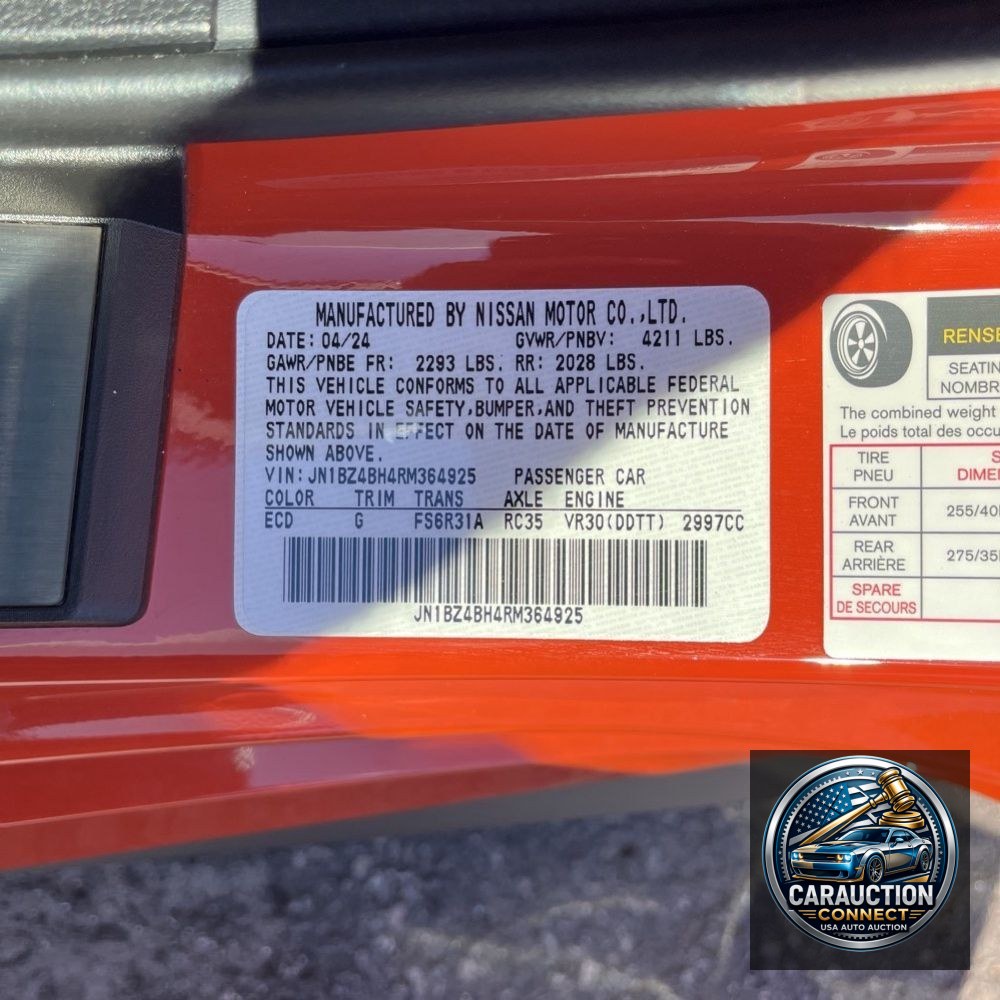 2024 Nissan Z Performance