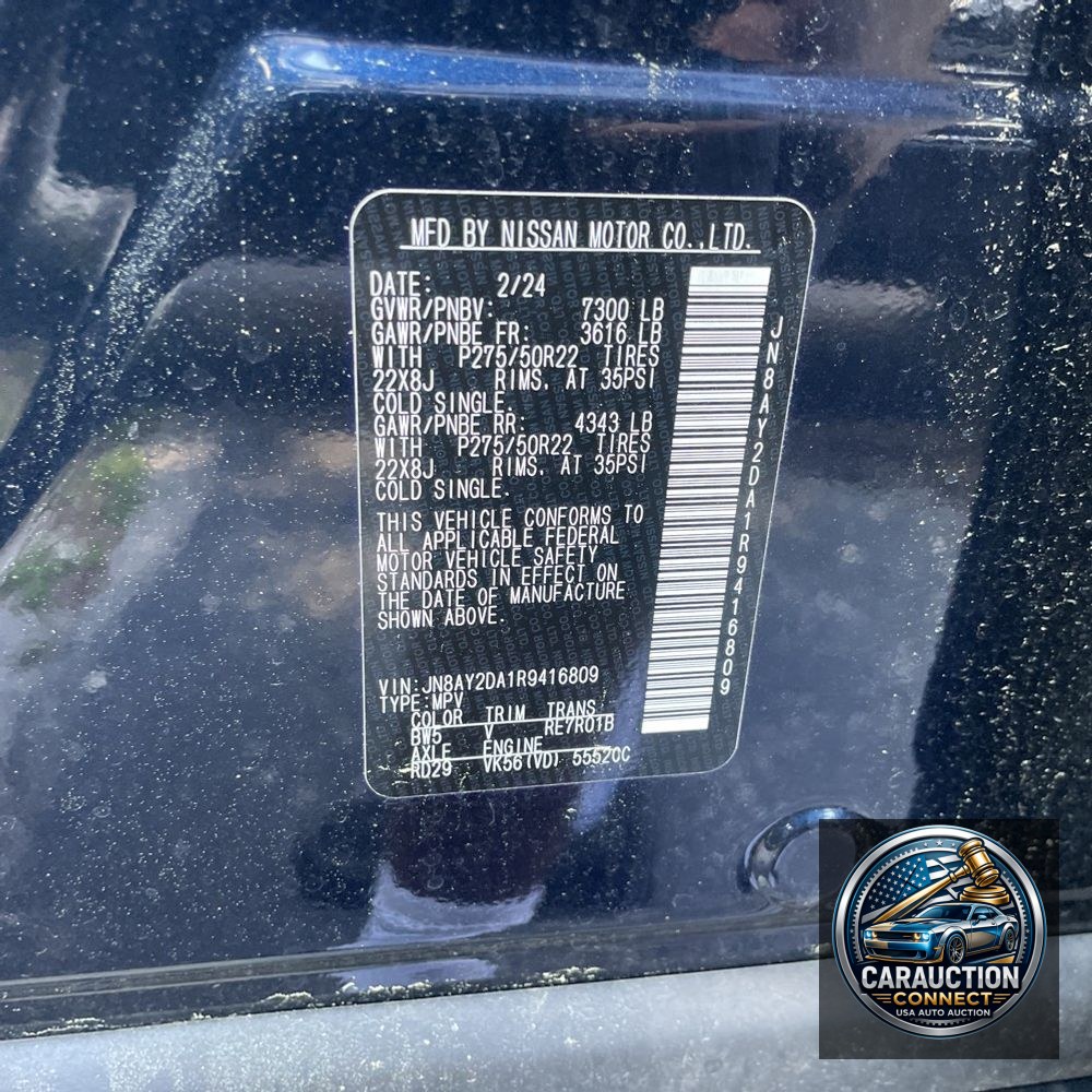 2024 Nissan Armada Platinum