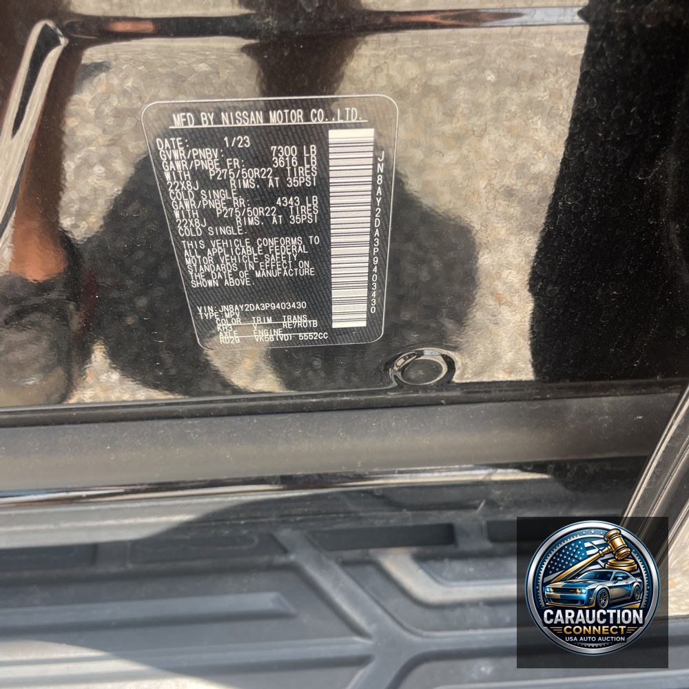 2023 Nissan Armada Platinum