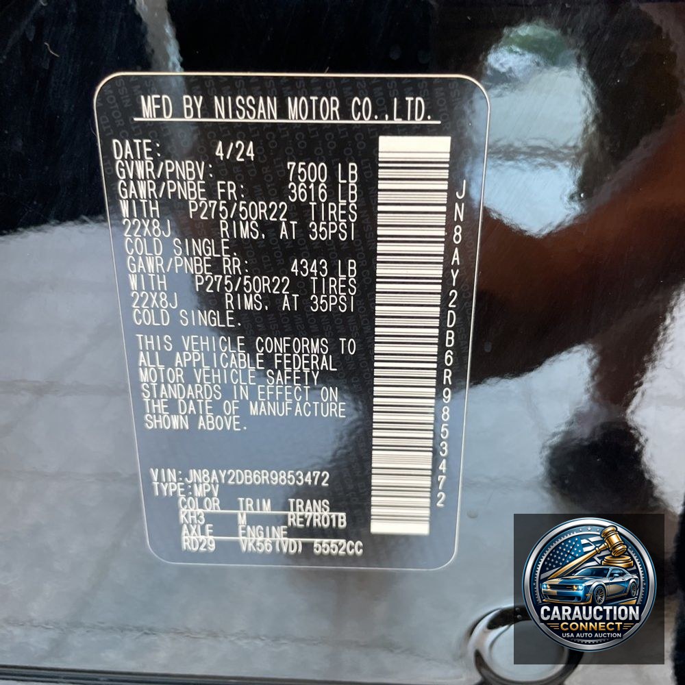 2024 Nissan Armada Platinum