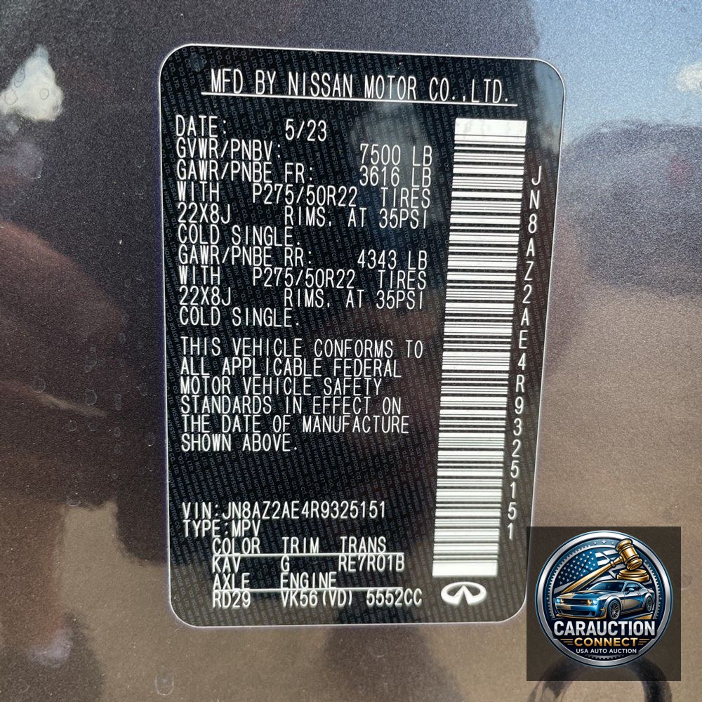 2024 INFINITI QX80 Luxe