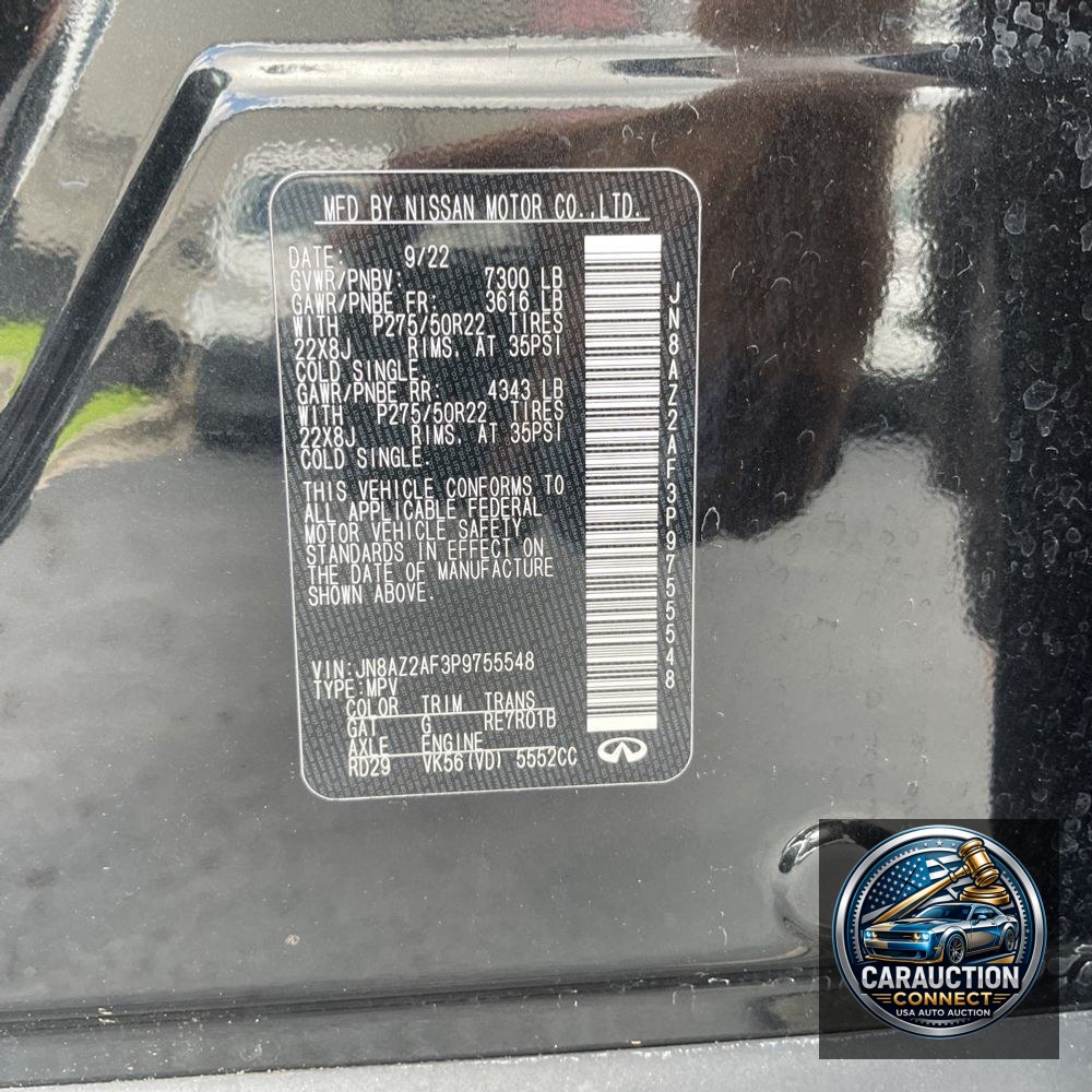 2023 INFINITI QX80 Luxe