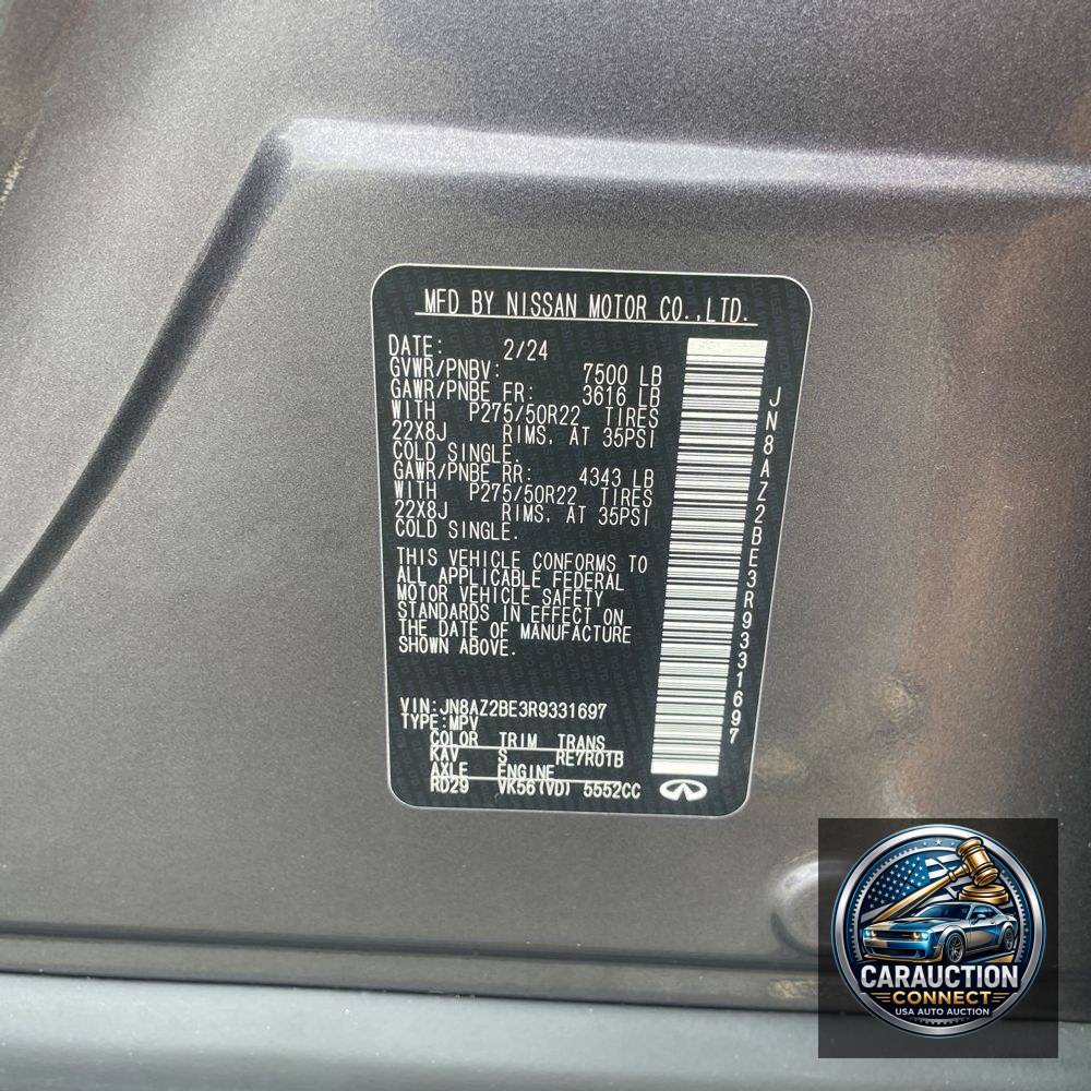 2024 INFINITI QX80 Premium Select