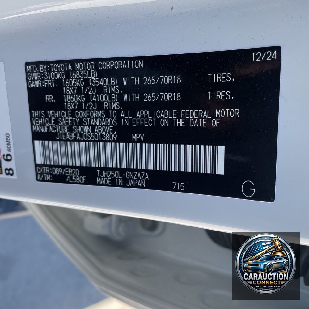 2025 Toyota Land Cruiser Base