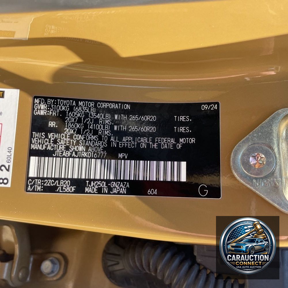2024 Toyota Land Cruiser Base