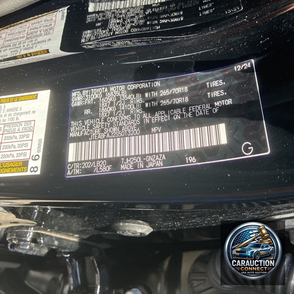2025 Toyota Land Cruiser Base