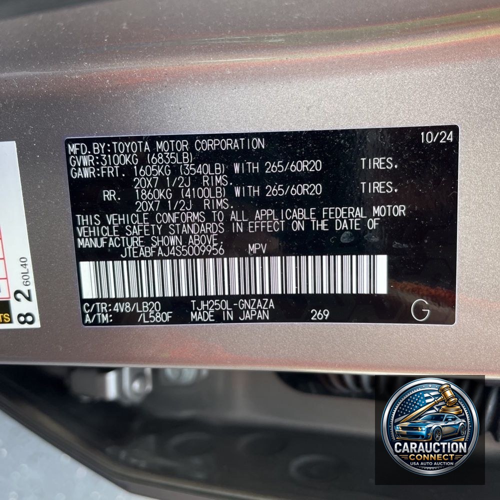 2025 Toyota Land Cruiser Base