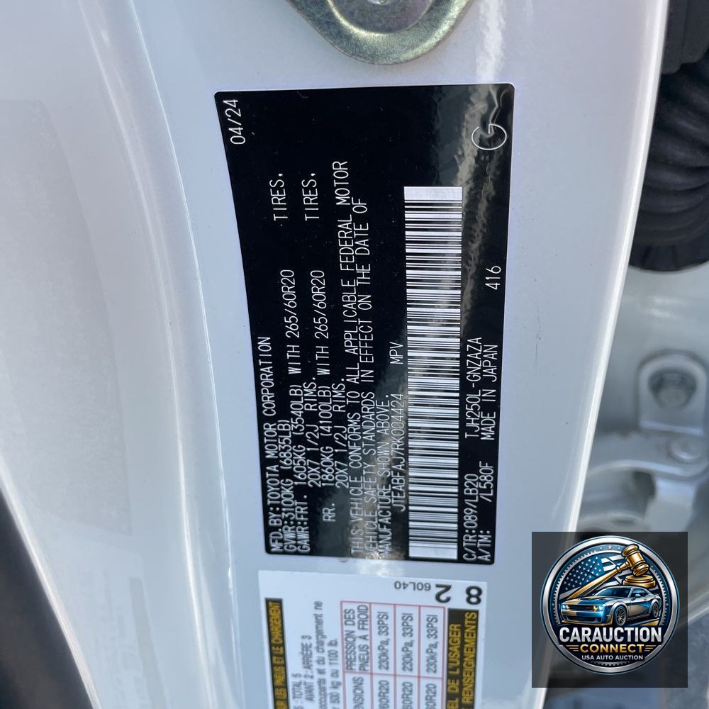 2024 Toyota Land Cruiser Base