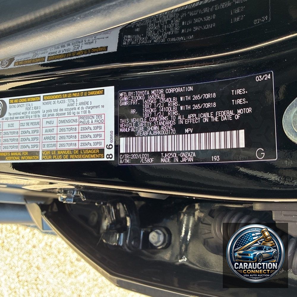 2024 Toyota Land Cruiser First Edition