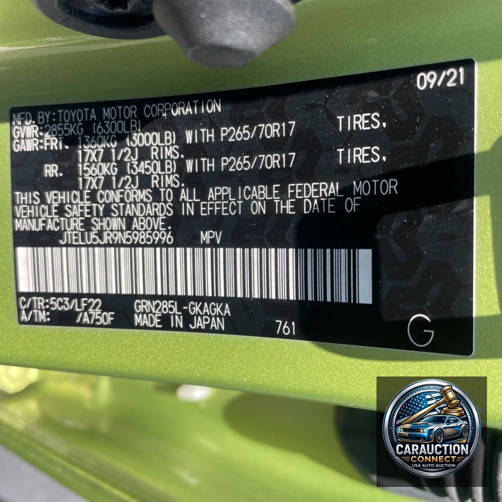 2022 Toyota 4Runner TRD Pro