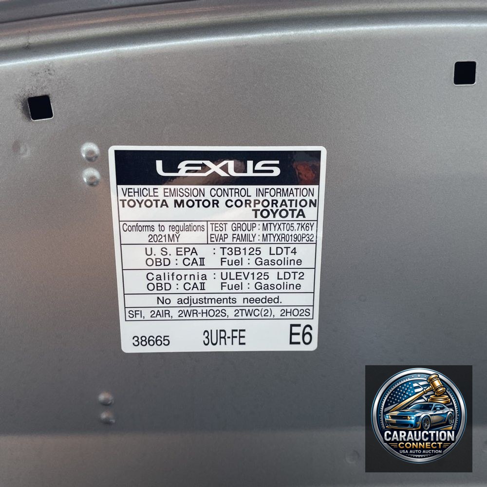 2021 Lexus LX 570 Three-Row