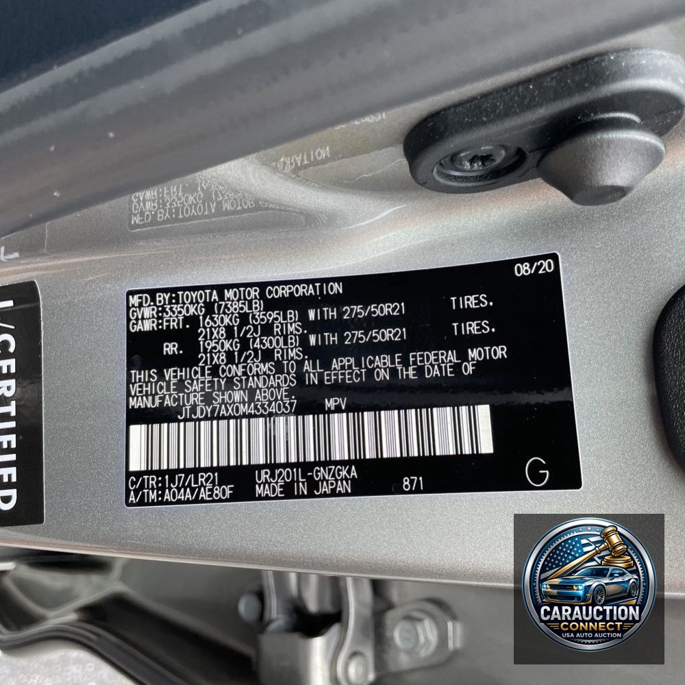 2021 Lexus LX 570 Three-Row