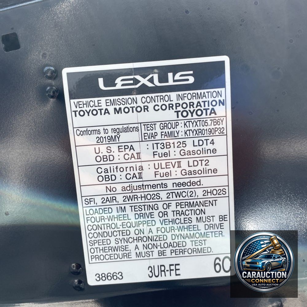 2019 Lexus LX 570 Three-Row