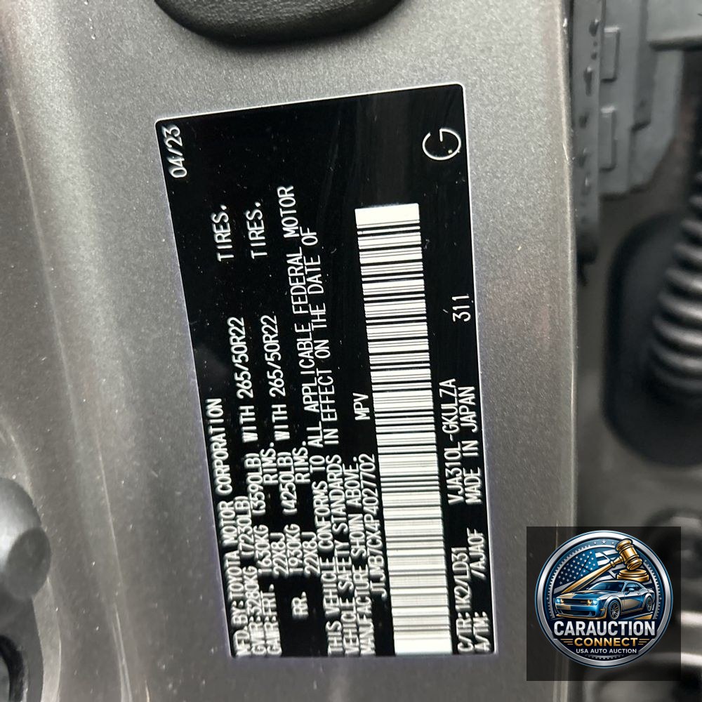 2023 Lexus LX 600 F SPORT Handling