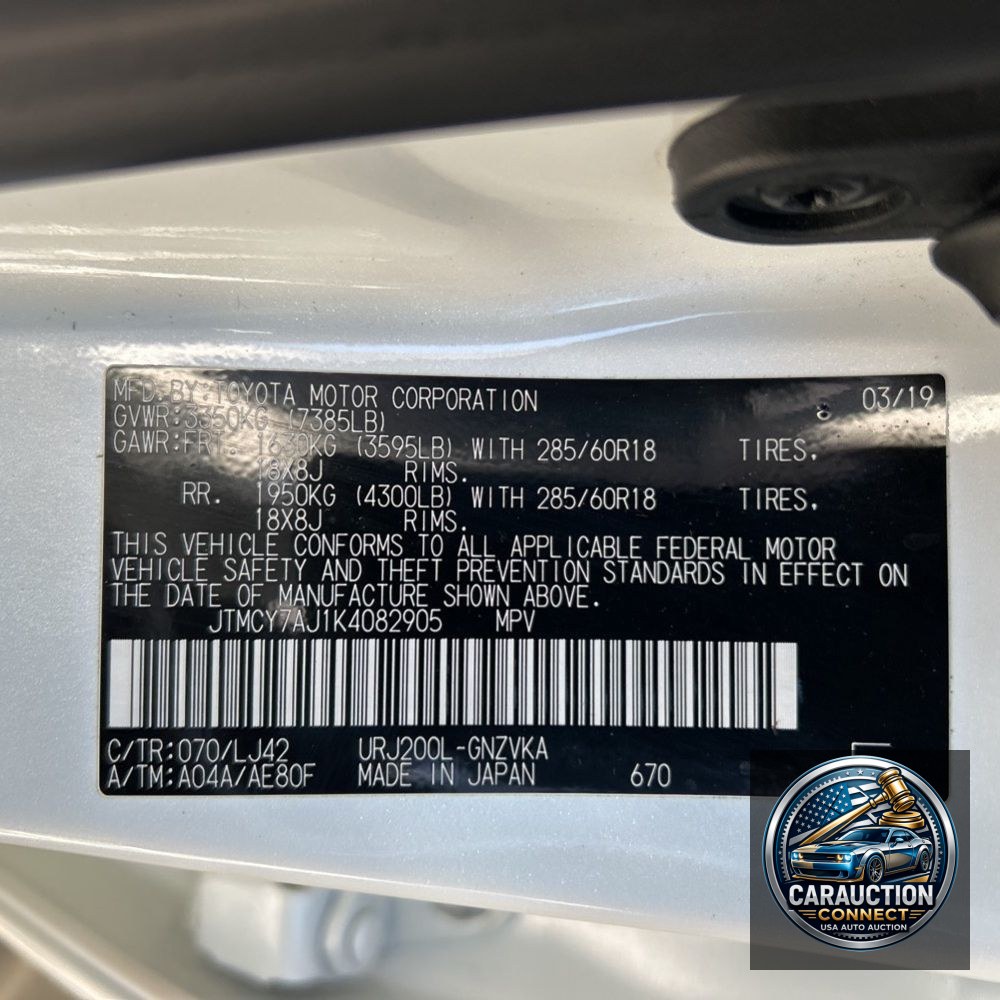 2019 Toyota Land Cruiser Base