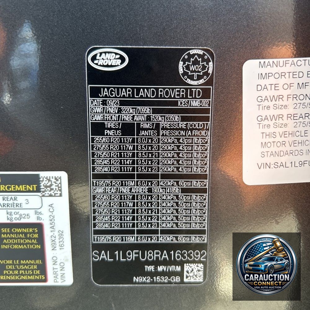 2024 Land Rover Range Rover Sport P400 Dynamic SE
