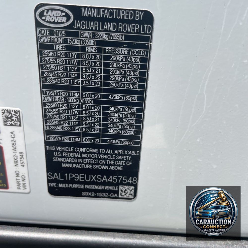 2025 Land Rover Range Rover Sport P360 SE