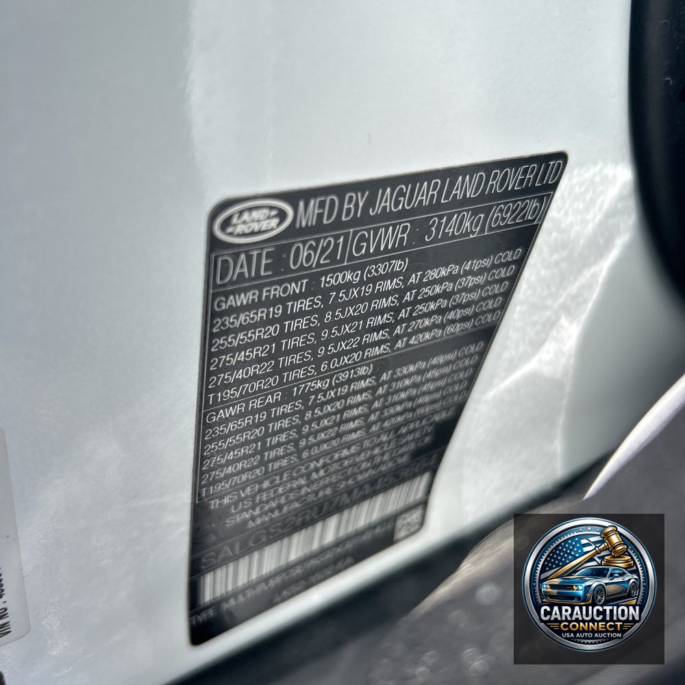 2021 Land Rover Range Rover P400 HSE Westminster Edition