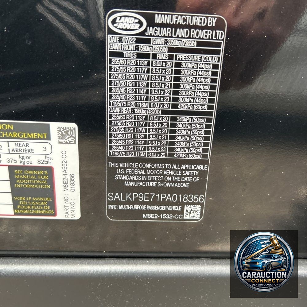 2023 Land Rover Range Rover P530 SE