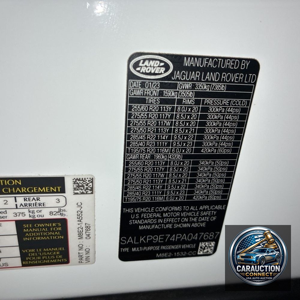 2023 Land Rover Range Rover P530 SE