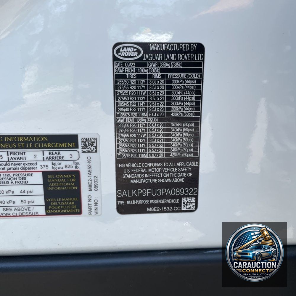2023 Land Rover Range Rover P400 SE