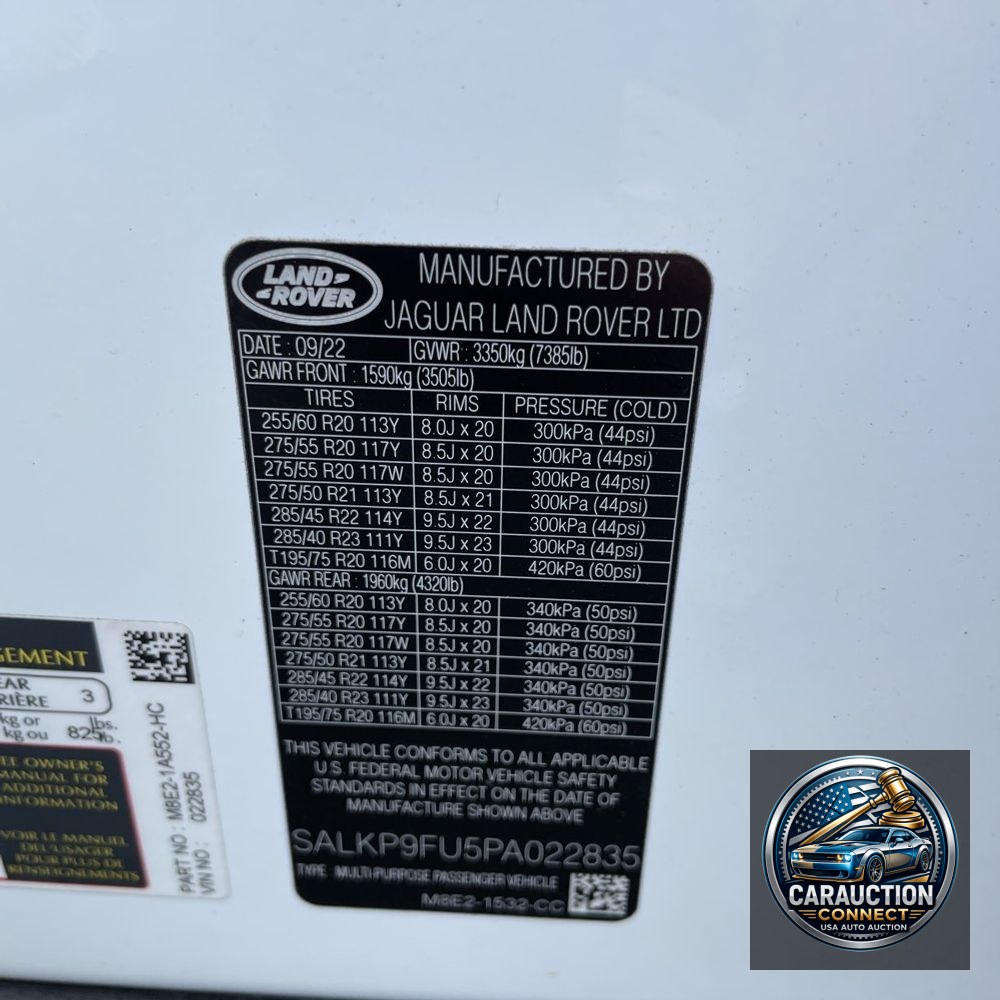 2023 Land Rover Range Rover SE