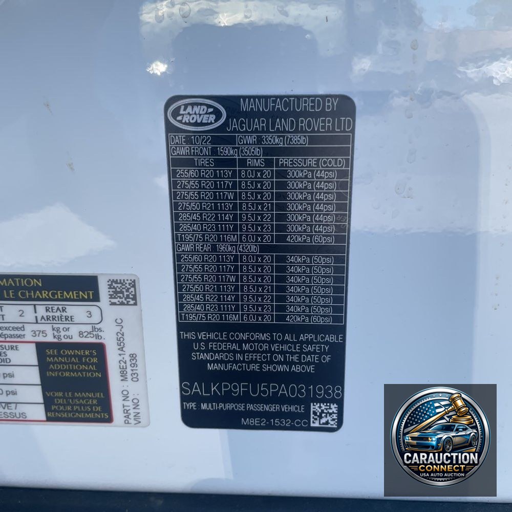 2023 Land Rover Range Rover P400 SE