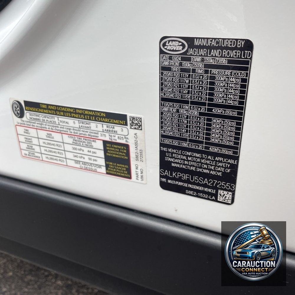 2025 Land Rover Range Rover P400 SE