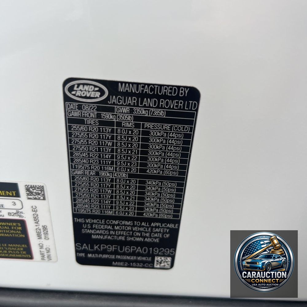 2023 Land Rover Range Rover P400 SE