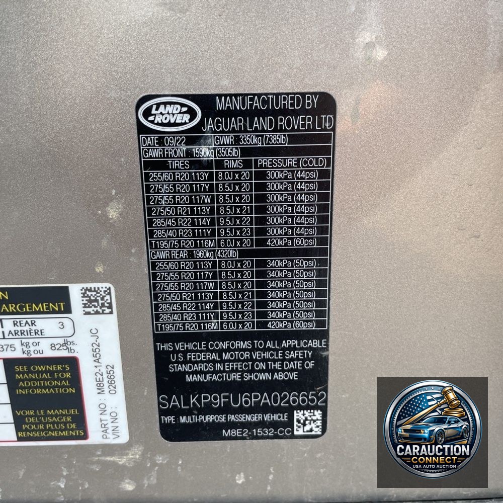 2023 Land Rover Range Rover P400 SE