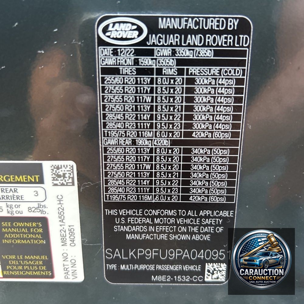 2023 Land Rover Range Rover P400 SE