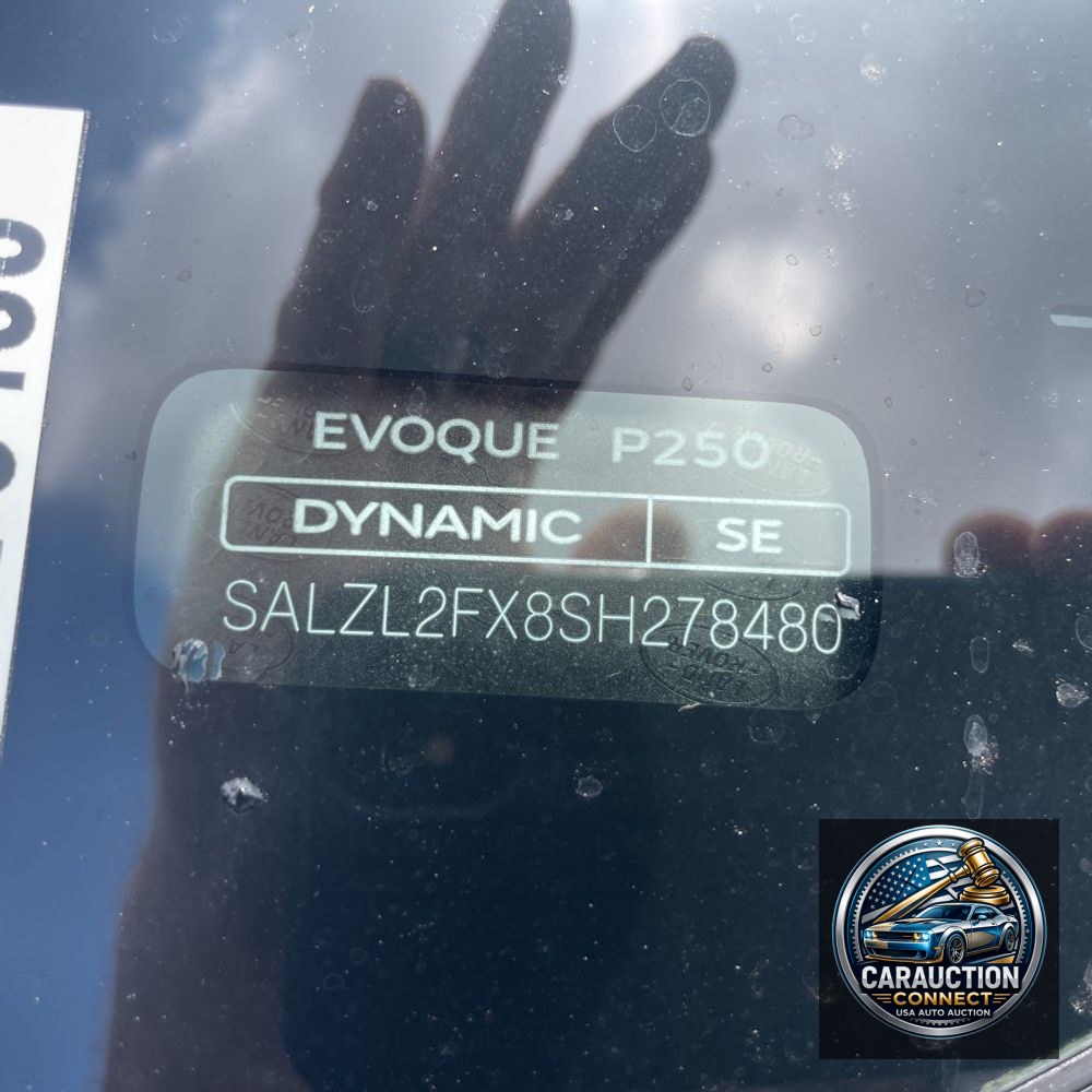 2025 Land Rover Range Rover Evoque Dynamic SE P250