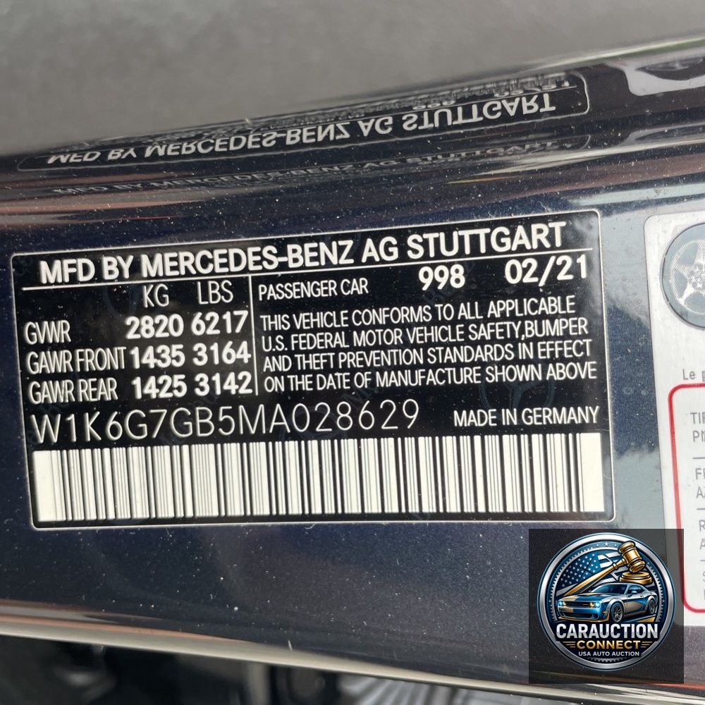 2021 Mercedes-Benz S-Class S 580 4MATIC