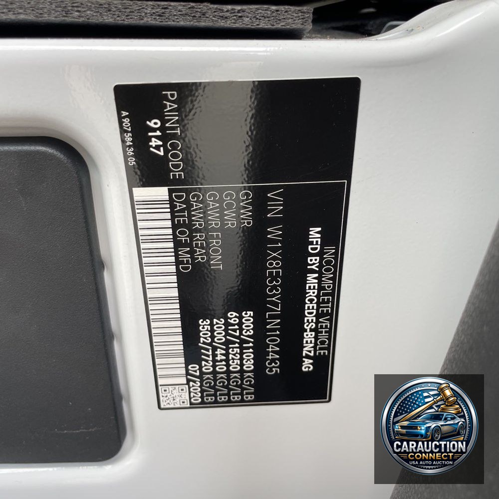 2020 Mercedes-Benz Sprinter 3500XD
