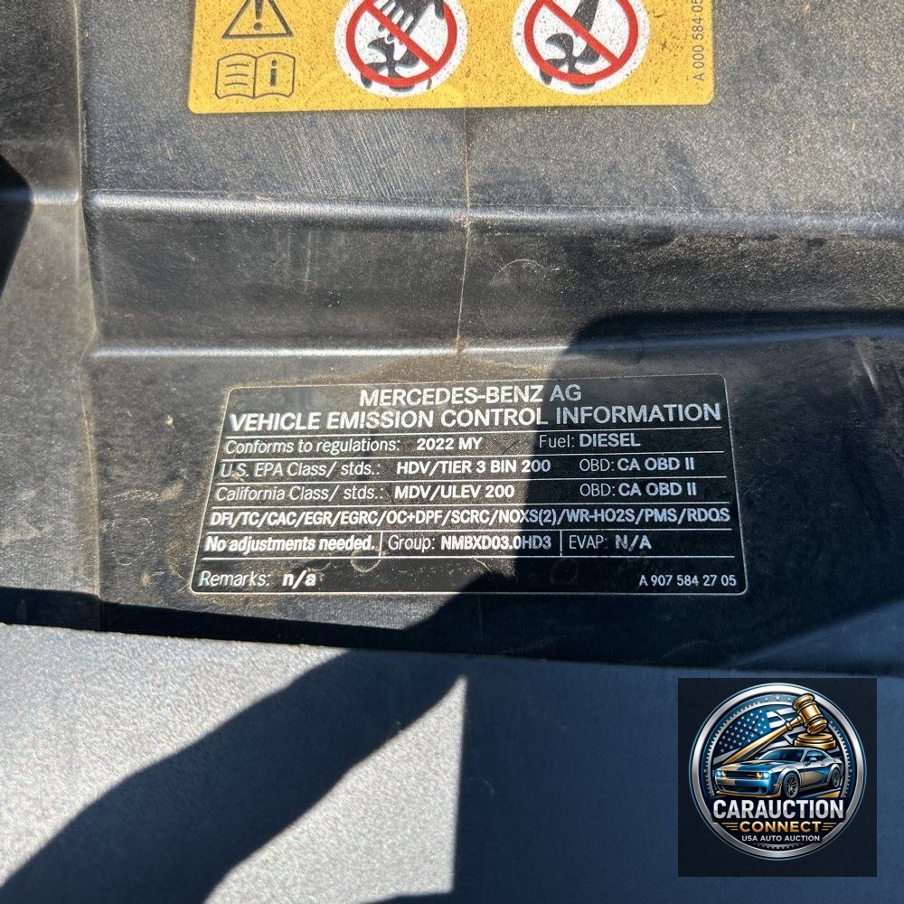 2022 Mercedes-Benz Sprinter 2500
