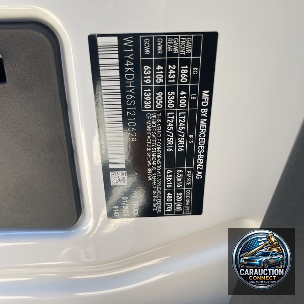 2025 Mercedes-Benz Sprinter 2500