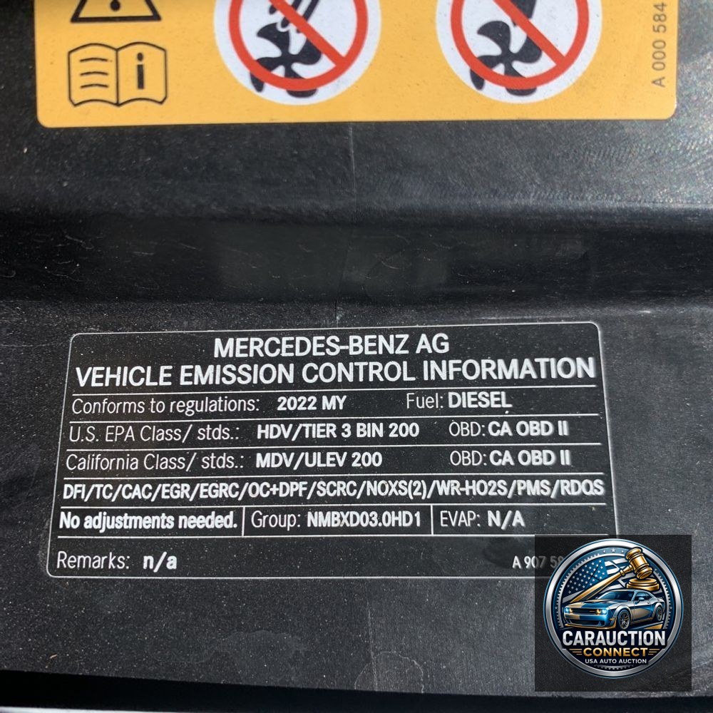 2022 Mercedes-Benz Sprinter 3500