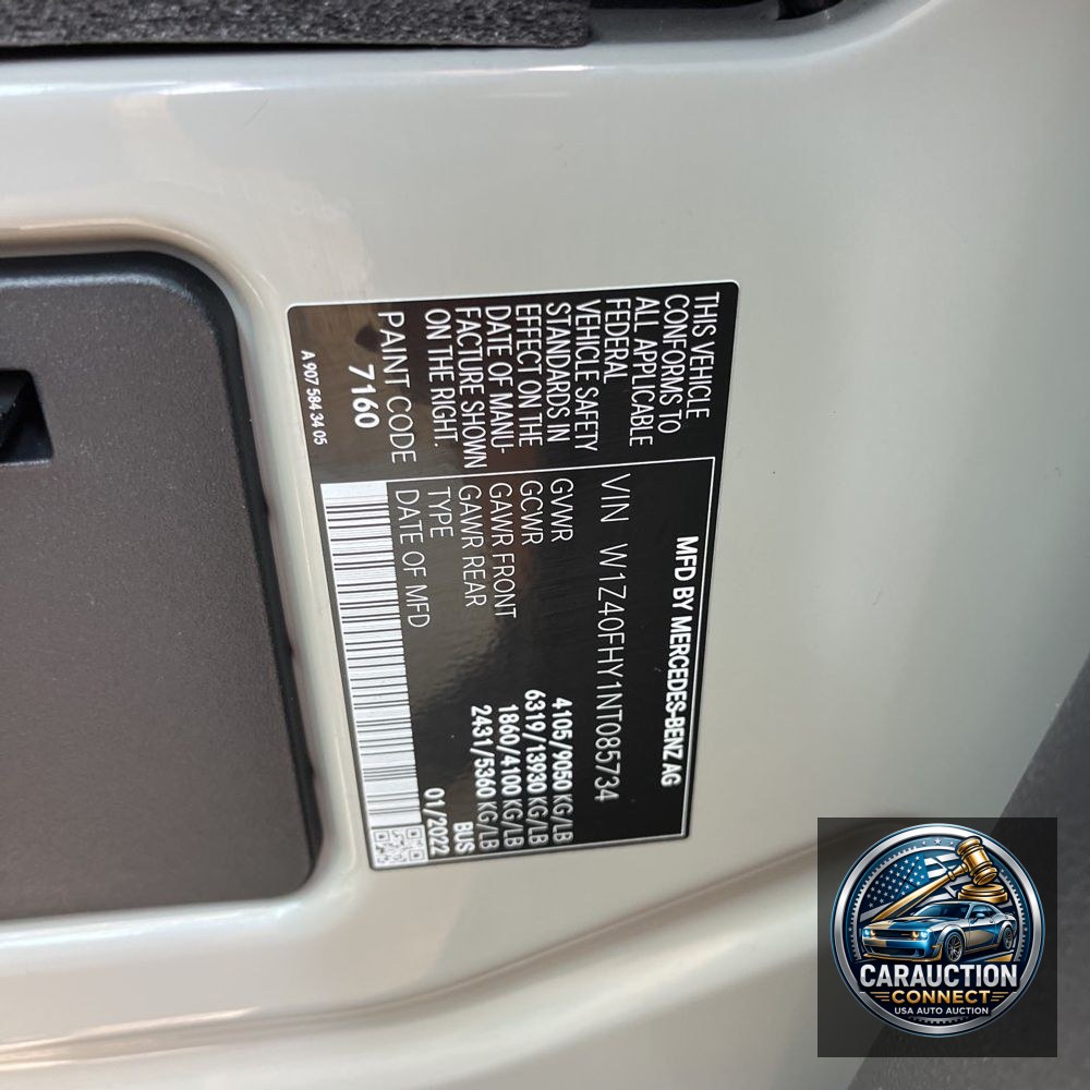 2022 Mercedes-Benz Sprinter 2500