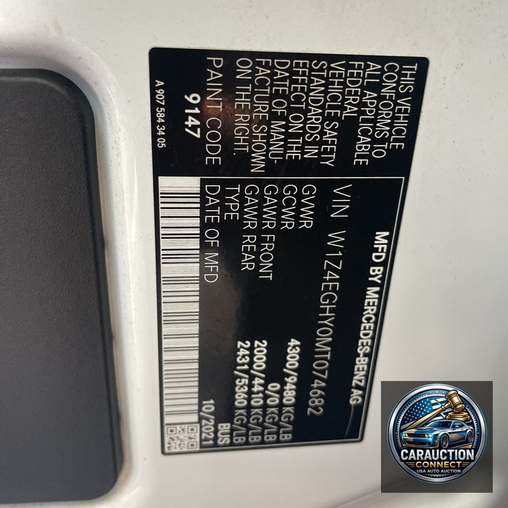 2021 Mercedes-Benz Sprinter 2500