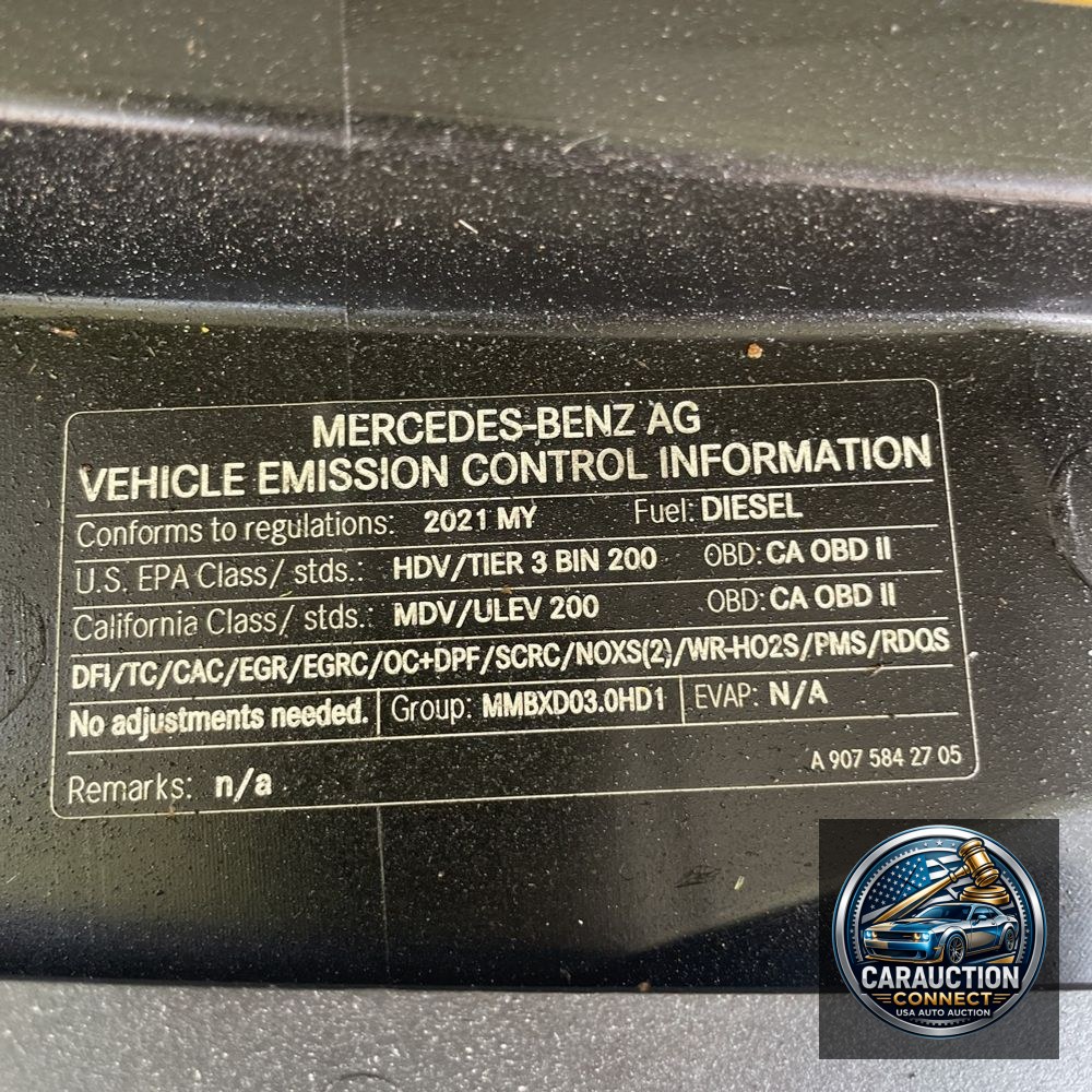 2021 Mercedes-Benz Sprinter 2500