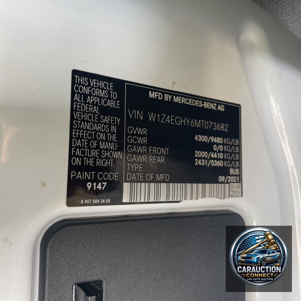 2021 Mercedes-Benz Sprinter 2500