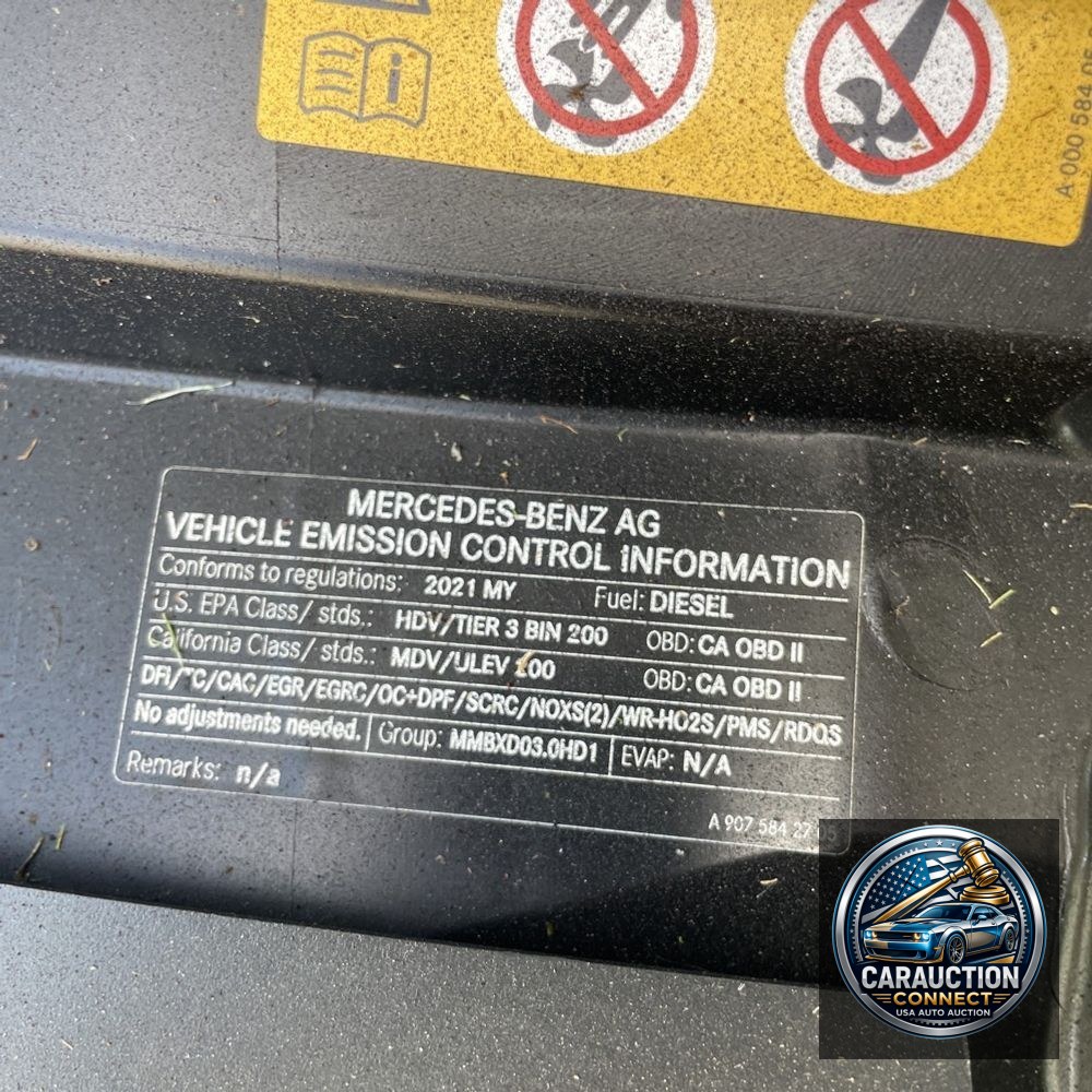 2021 Mercedes-Benz Sprinter 2500