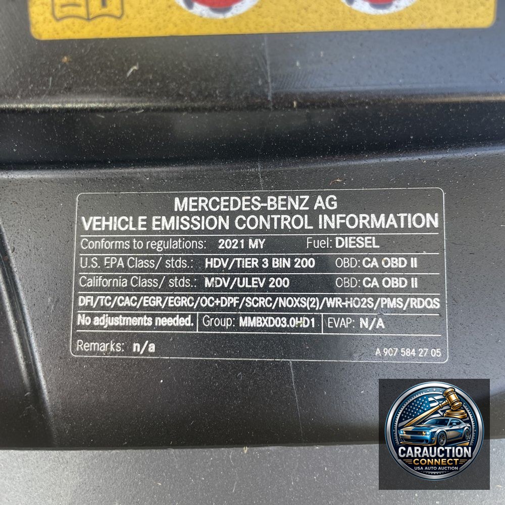 2021 Mercedes-Benz Sprinter 2500
