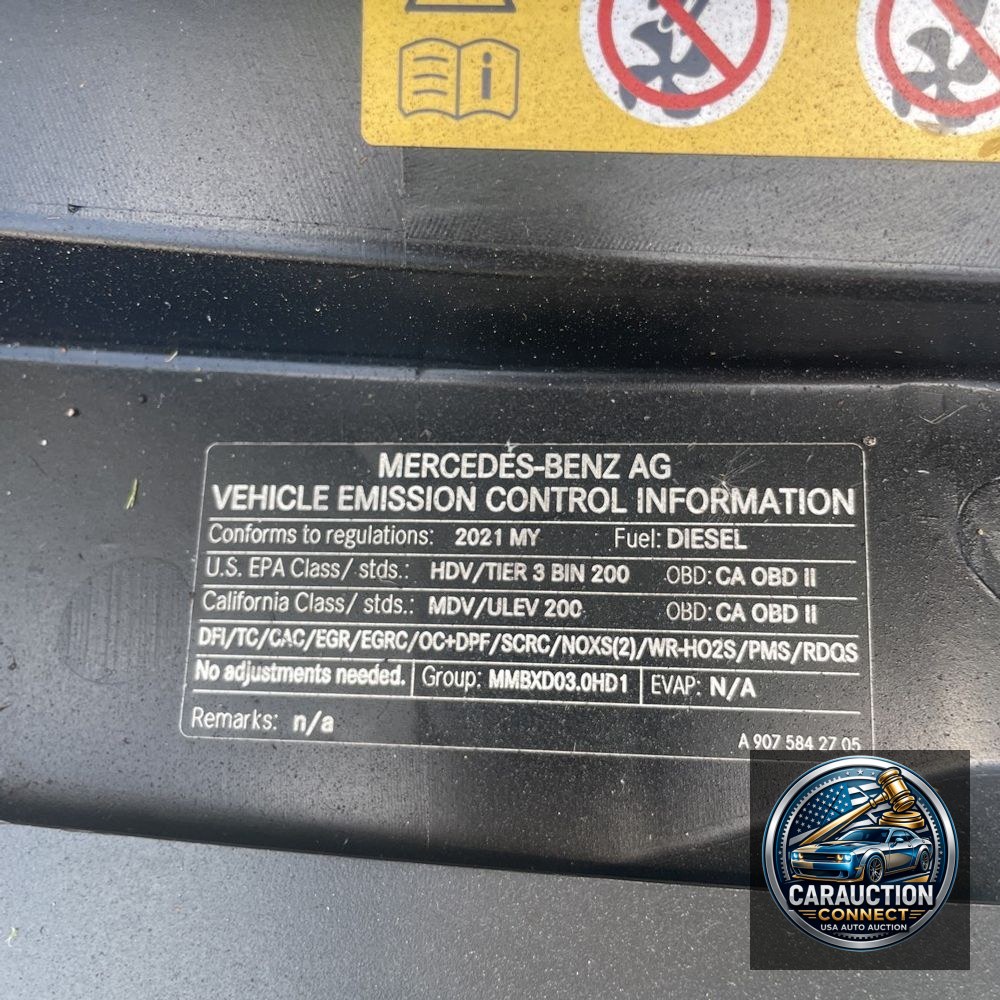 2021 Mercedes-Benz Sprinter 2500