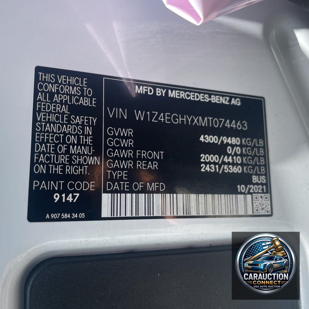 2021 Mercedes-Benz Sprinter 2500