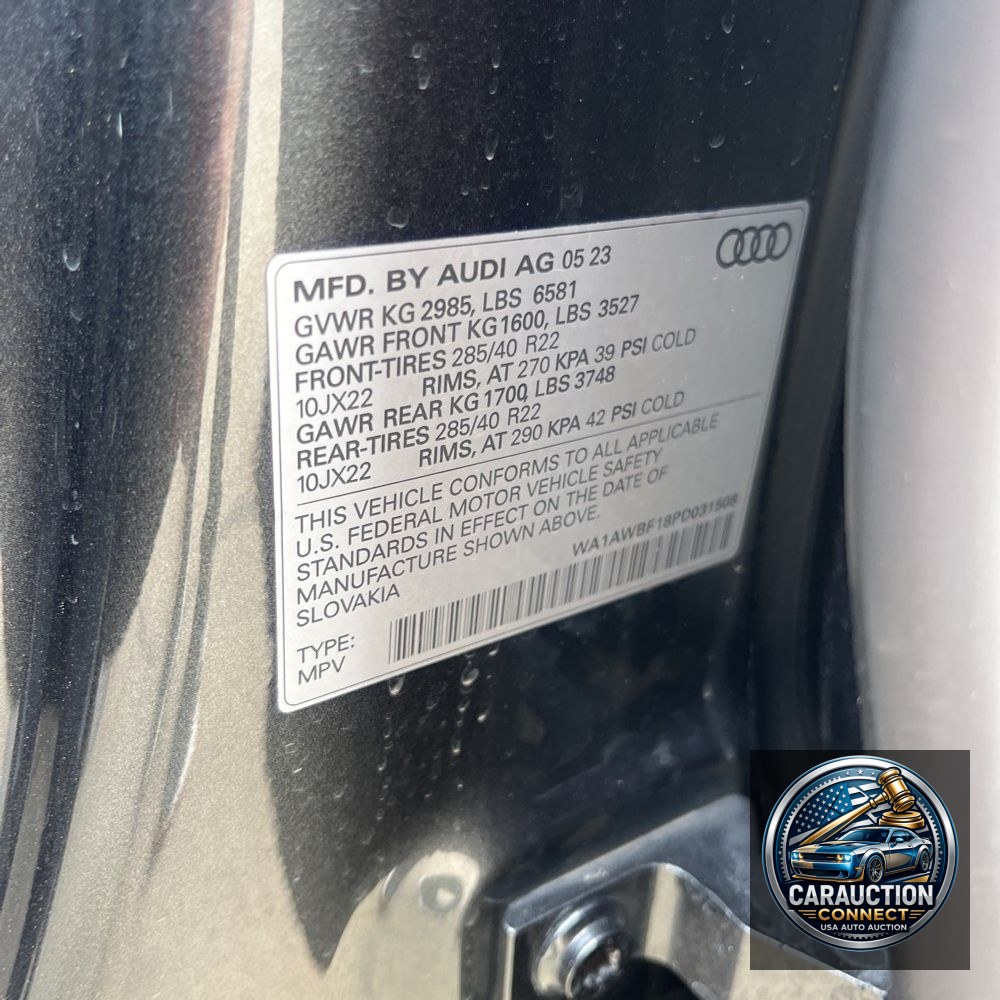 2023 Audi SQ8 Premium Plus