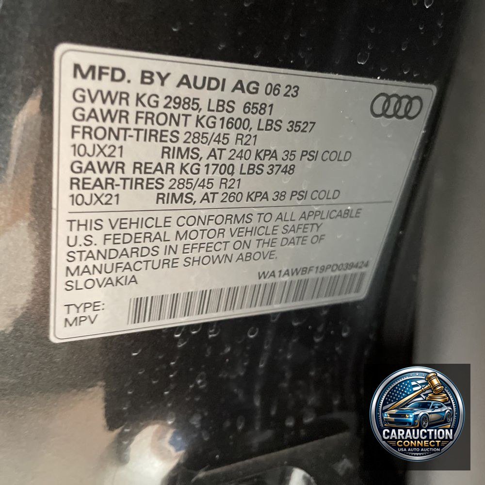 2023 Audi SQ8 Premium Plus