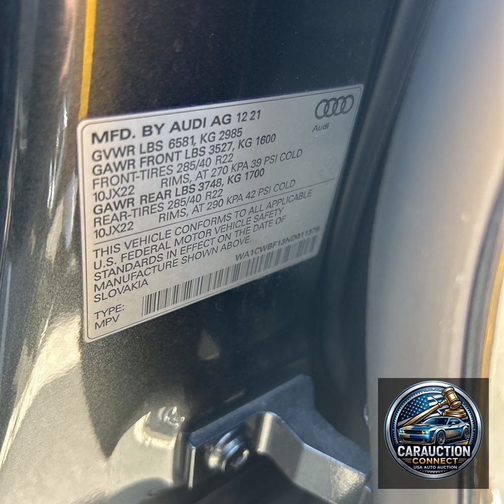2022 Audi SQ8 Prestige
