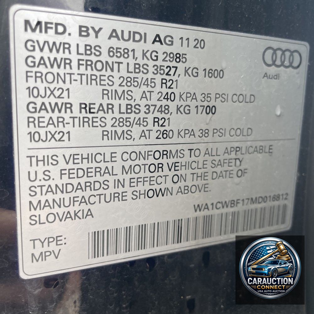 2021 Audi SQ8 Prestige